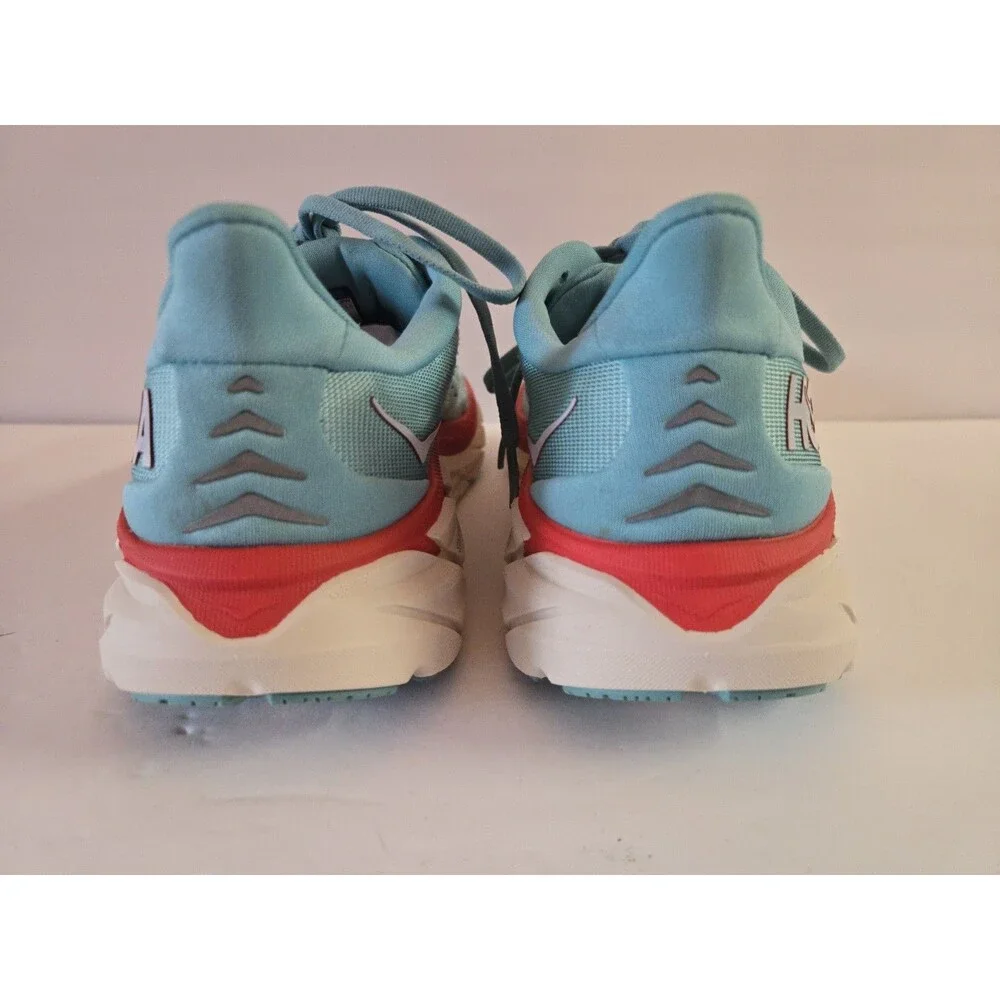 Hoka One One Clifton 8 Women's Size 6.5 B Aquarelle Blue Running Shoes 1119394-A